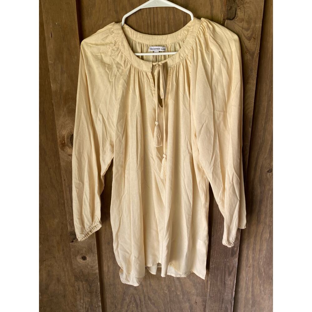 Crosstree Lane Beige Dress M